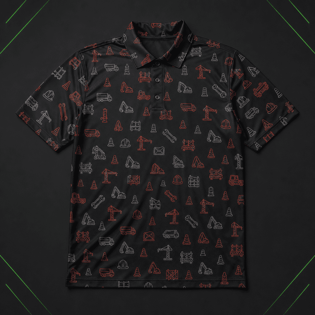 Custom Polos for Construction Companies