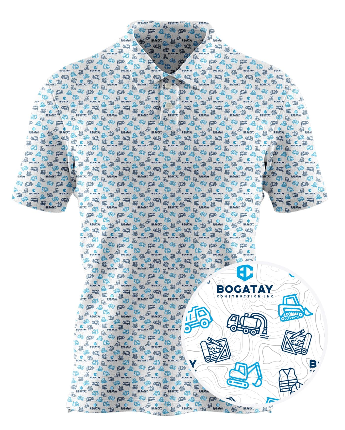 Bogotay custom all-over print polo