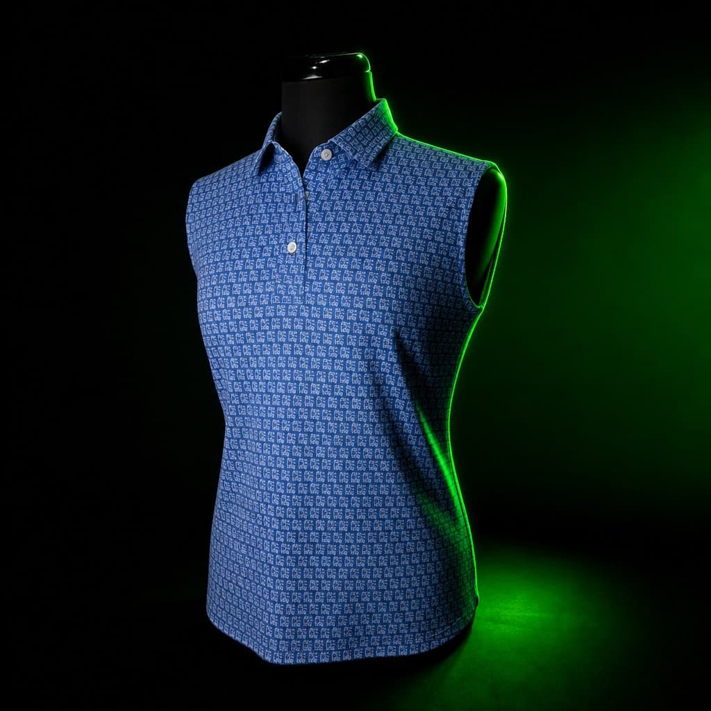 Ladies Sleeveless Polo