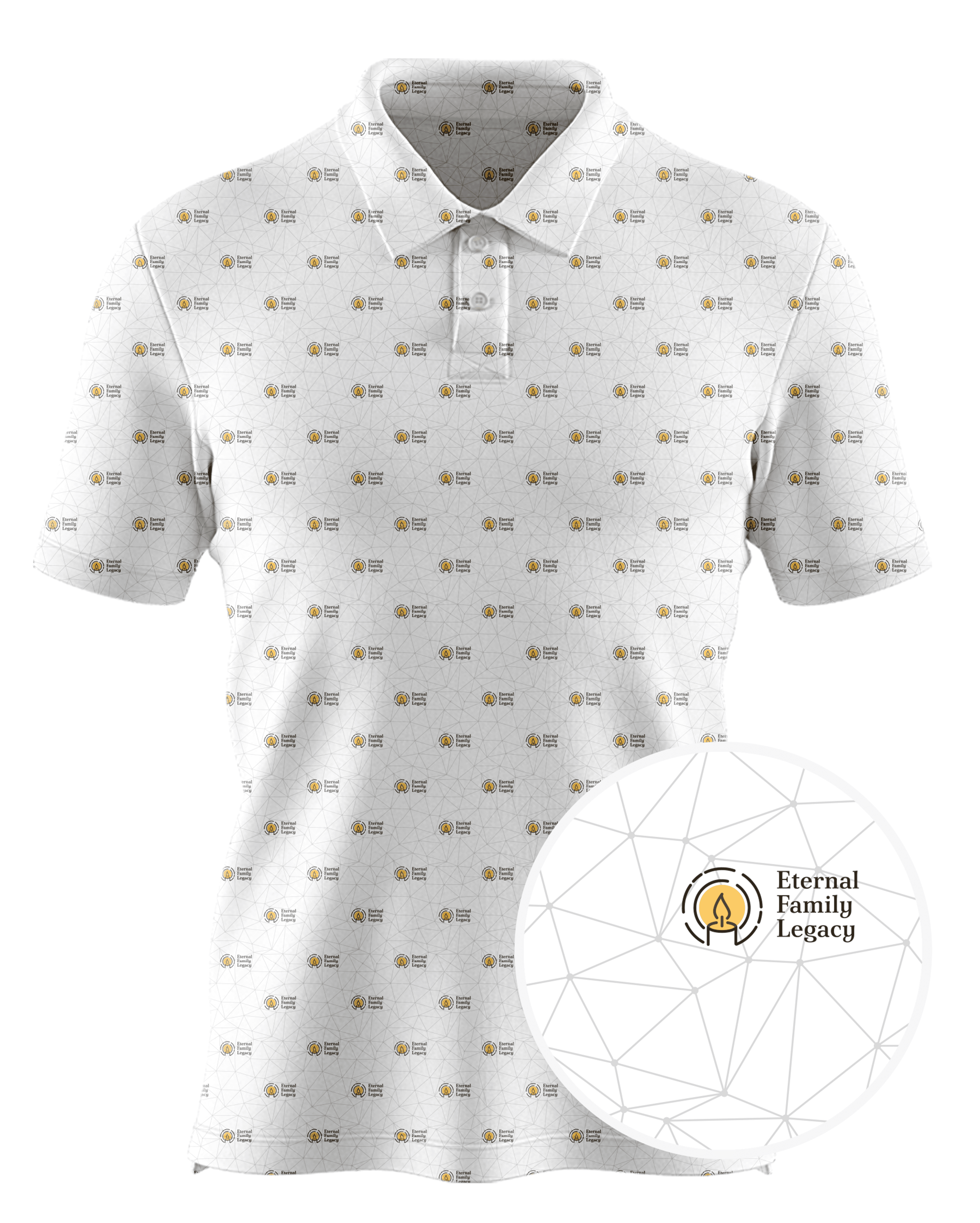 Eternal Family Legacy custom all-over print polo