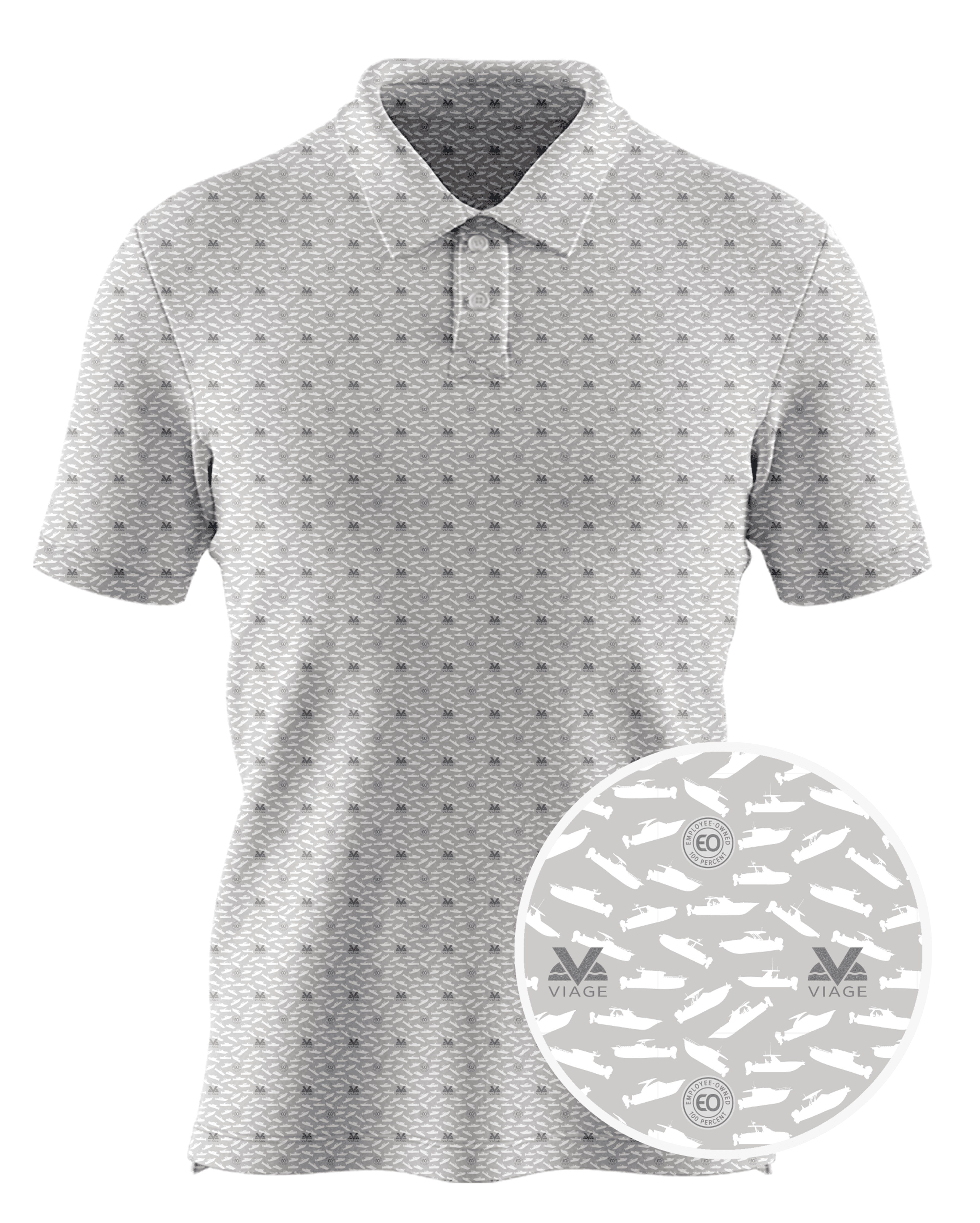 Viage Group custom all-over print polo
