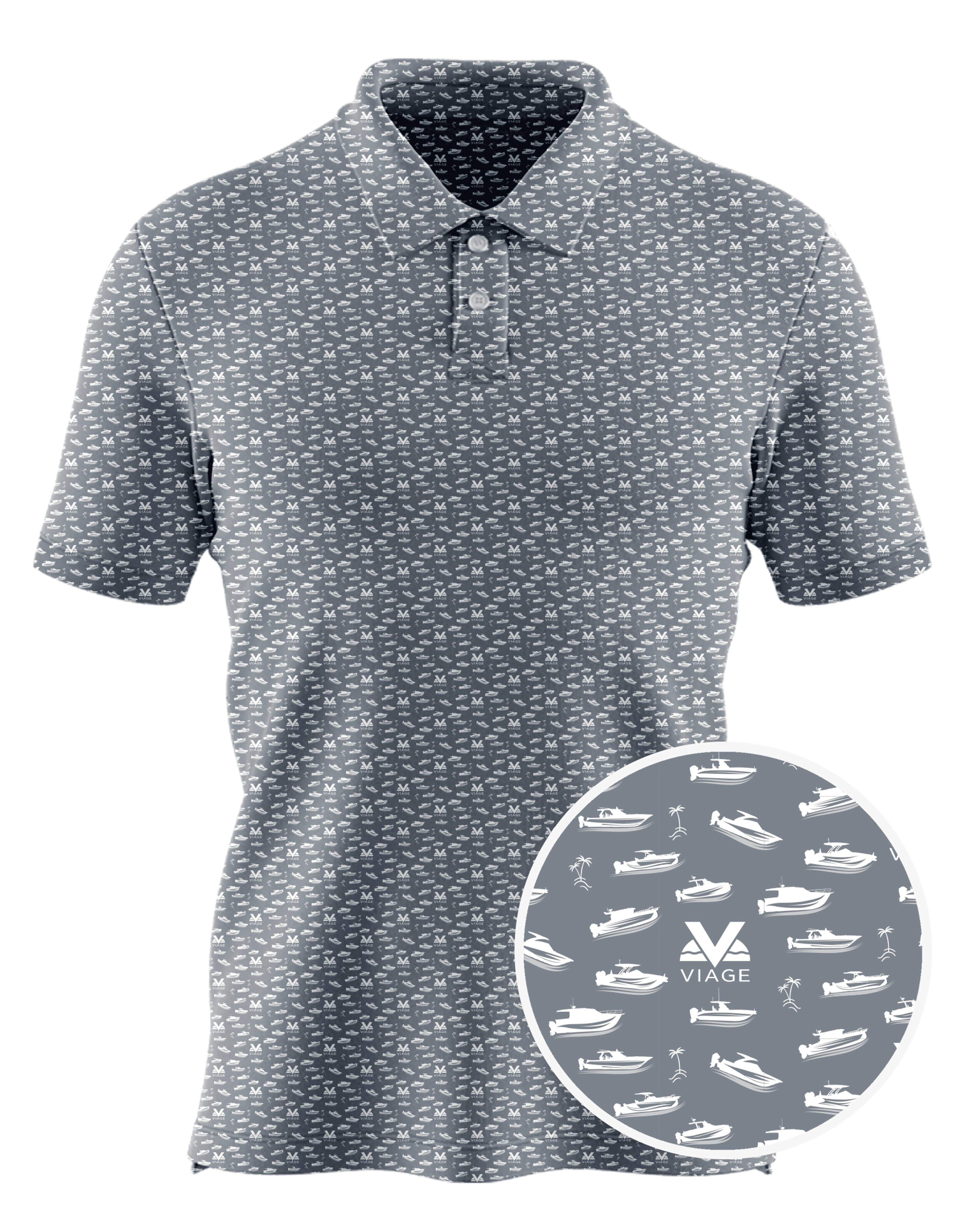 Viage Group custom all-over print polo