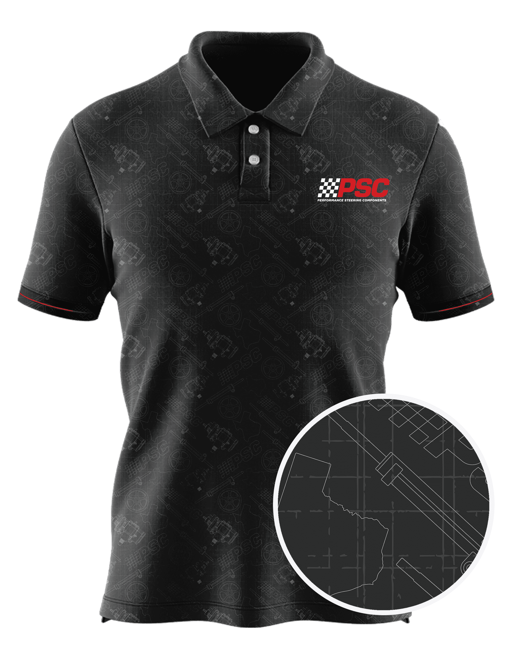 psc motorsports custom all-over print polo