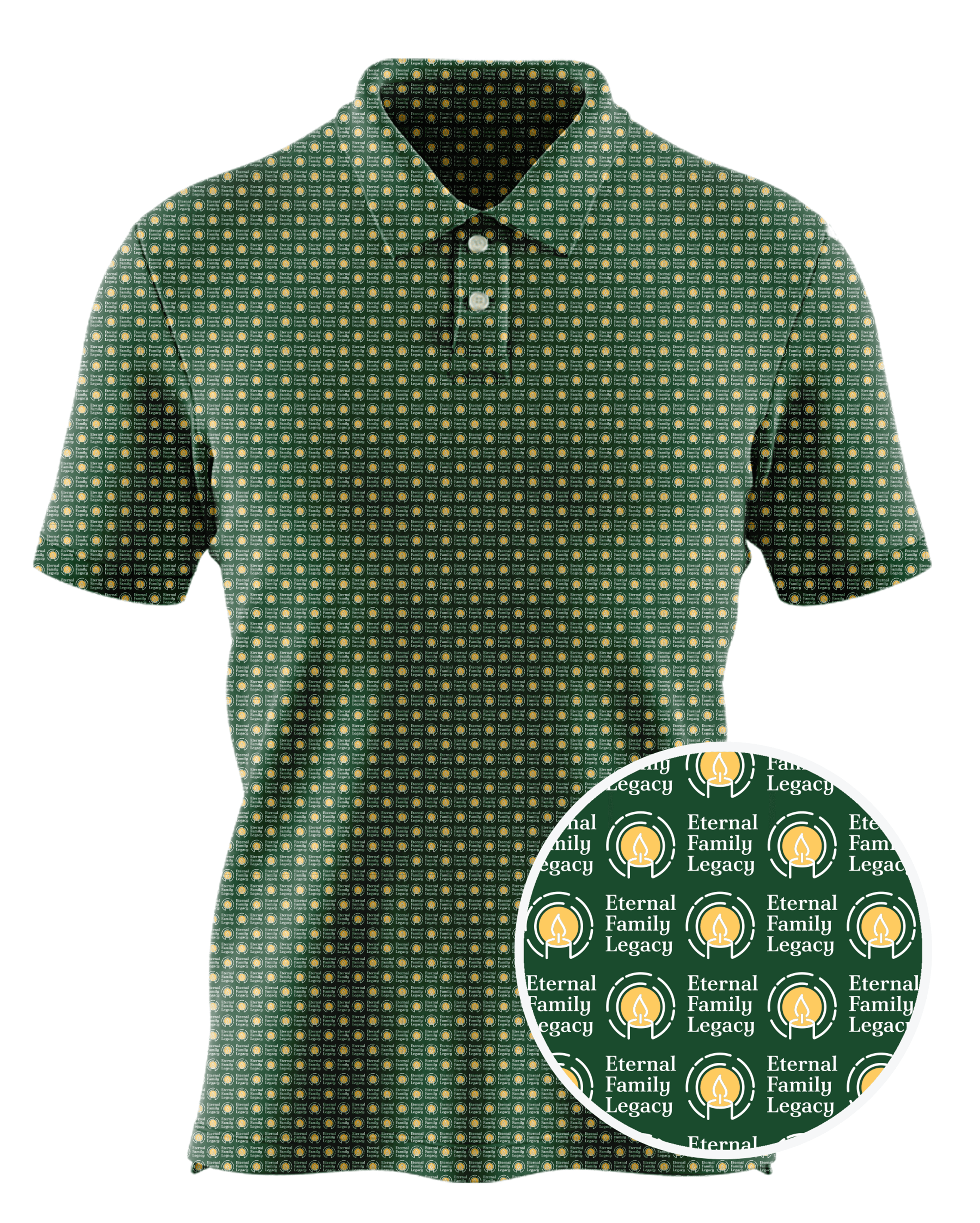 Eternal Family Legacy custom all-over print polo