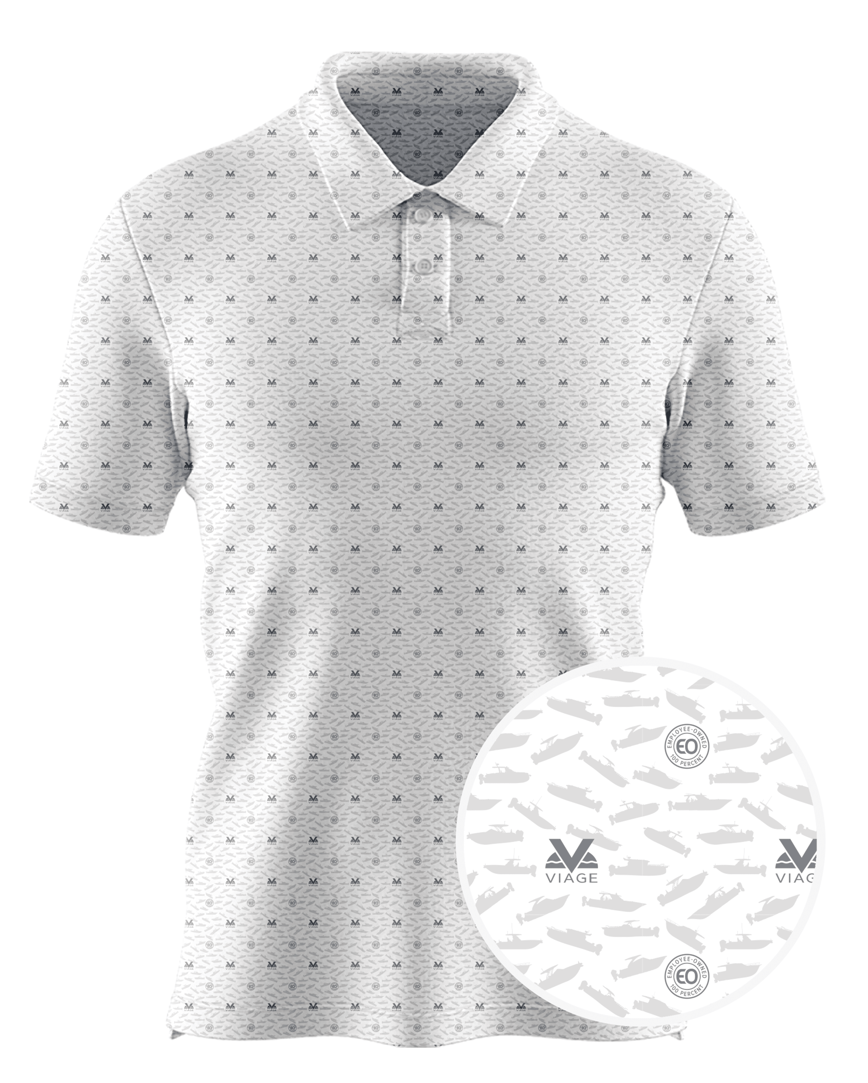 Viage Group custom all-over print polo